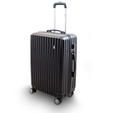 Reisekoffer Reisetrolley Hartschale Teleskopgriff General L Schwarz BARUT