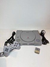 Sony PlayStation 1 Grau Spielekonsole (SCPH-1002 - PAL, mit Controller)