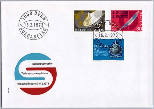 Schweiz fdc bern 1973 - fdc,