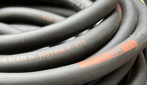 Vollgummi kabel titanex - kabel, 90°