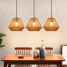 Pendelleuchte flammig rattan - pendelleuchte,