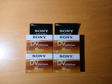 4 x Sony MiniDV 60/90 Premium