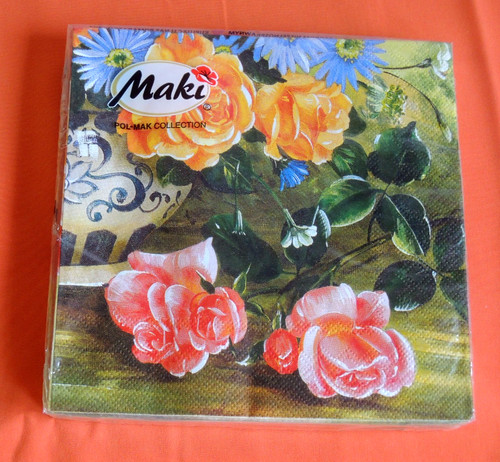 Servietten rosen vase - 20,