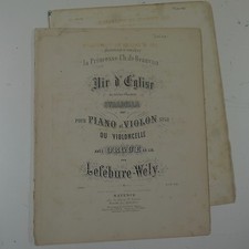 antike Geige / Cellopartitur