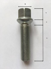 Radschraube M14 x 1.5 x 65mm