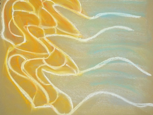 Original pastellzeichnung von - original,
