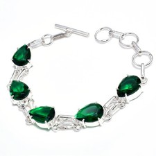 Handgefertigtes Chromdiopsid