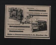 GLAUCHAU, Werbung 1936