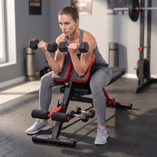 Homcom hantelbank fitnessbank - homcom,