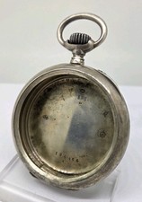 IWC Schaffhausen Silber Gehäuse Für Eine Taschenuhr Ca.  52mm Groß aus 1895 Jahr