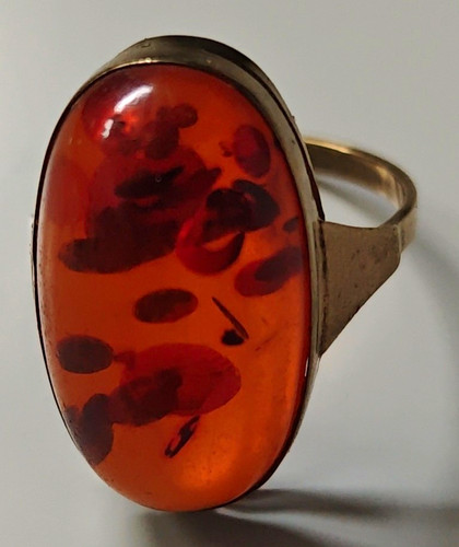 Vintage 333 gold ring mit - vintage,