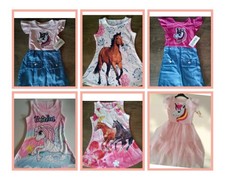Mädchenkleid Gr. 86/92 Pferd