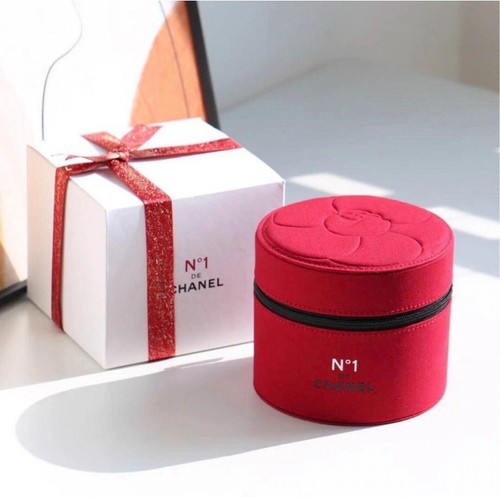 Chanel red carmélia flower - ,