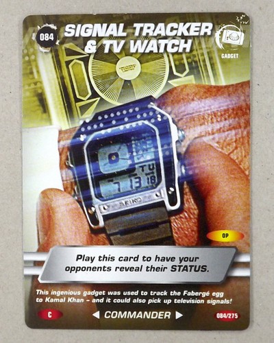 007 spy card 084 signal - 007,