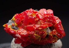 9616 Realgar Pararealgar ca 2x1,5x3 cm Palomo Mine Peru