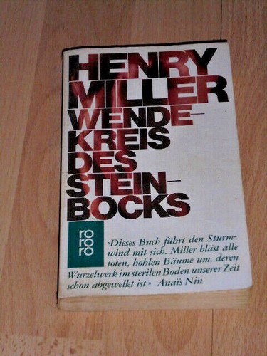 Henry miller wendekreis des - -,