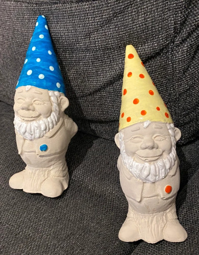Selbstgemachte deko zwerge - 2,