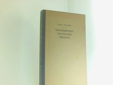 Meisterwerke deutscher Sprache im 19.Jahrhundert. Staiger, Emil: