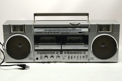 Sharp 500h vintage boombox - gf,