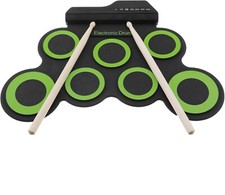 Roll Up Silikon Elektrische Drums Digital Electronic Drum Pad Kit mit Drumsticks