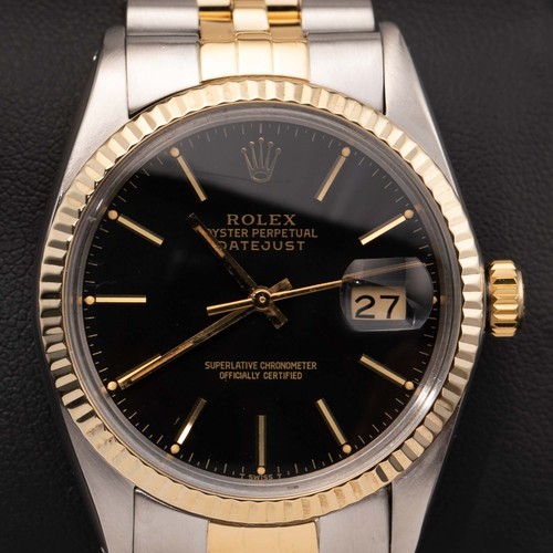 Rolex datejust 16013 - rolex, fluted