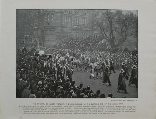 1901 queen victoria beerdigung - queen,
