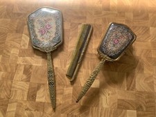 Antik Frisierset Bürste