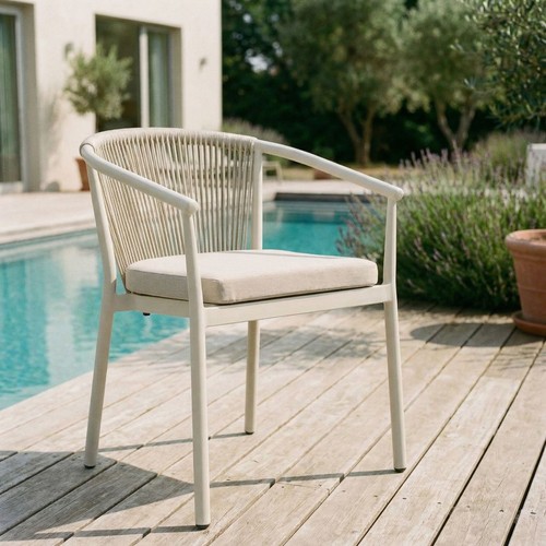 Gartenstuhl aluminium 6er set - gartenstuhl,
