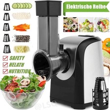 Elektrischer Gemüsehobel Küchenreibe Küchenmaschine Reibe Multifunktionsreibe DE