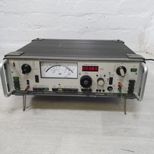 SIEMENS D2155 Pegelmesser Level Meter 200Hz-620kHz W3155 Sendteil Tracking OSC