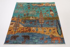 5 x 5 Fuß Stammes Tier