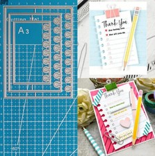 Notizblock Stanzformen Metall