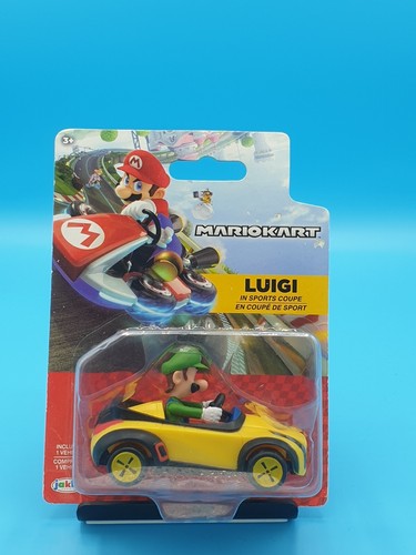Jakks super mario kart - mario, luigi