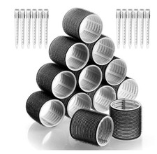 12x Jumbo Lockenwickler mit