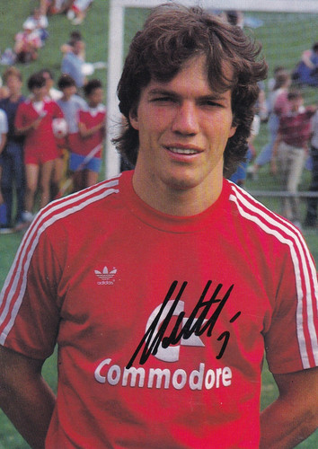Autogramm lothar matthäus - -,