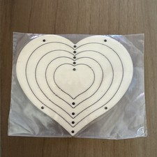 Bastelset: 5 Herzen aus