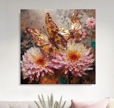 LEINWAND BILD ER 100x100x5