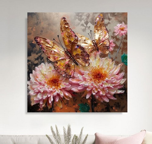 Leinwand bild 100x100x5 - leinwand,