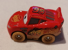 Disney Cars Mini Car Racer Mattel Lightning Mc Queen Dirt Track