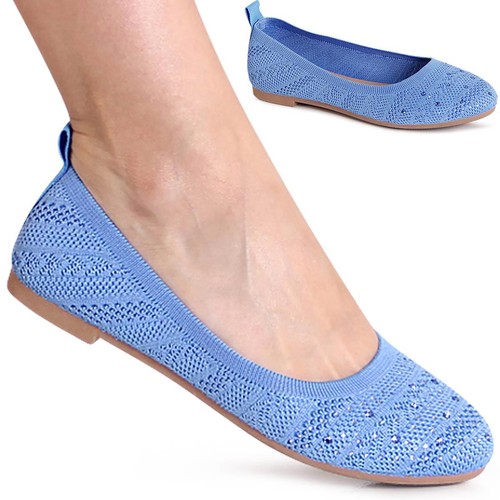 Damenschuhe glitzer ballerina - glitzer,