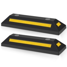 2er Set Radstopper 54x15x10cm Einparkhilfe Anfahrschutz Parkhilfe Garage