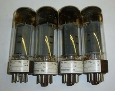 4 x Röhre EL34 Audio Endstufenröhre