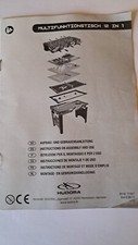 Tischkicker Multifunktionstisch 12 in 1