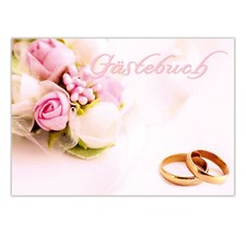 Gästebuch Roses für Hochzeit