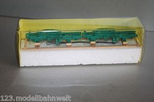 M-E-B 2x LKW Gestell auf Holzgestell für Rungenwagen 1:87 Spur H0 OVP
