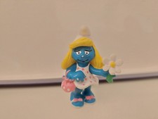 Schlümpfe Schleich / Peyo 20421 - Schlumpfine mit Blume - Smurf/Puffi [05]