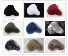 Merino Lammfell Fahrradsattelbezug Vollfell