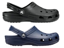 CROCS Herren Damen Clogs Classic Croslite Atmungsaktiv Fersenriemen 360° Komfort