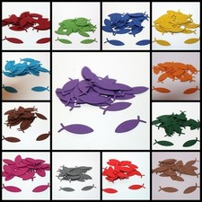 FISCHE STREUTEILE STANZTEILE TAUFE KOMMUNION KONFIRMATION FIRMUNG TISCHDEKO