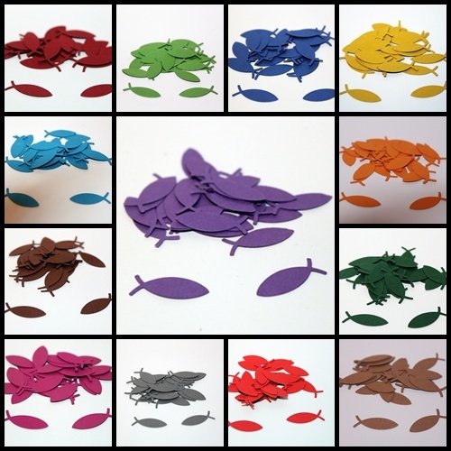 Fische streuteile stanzteile - fische,